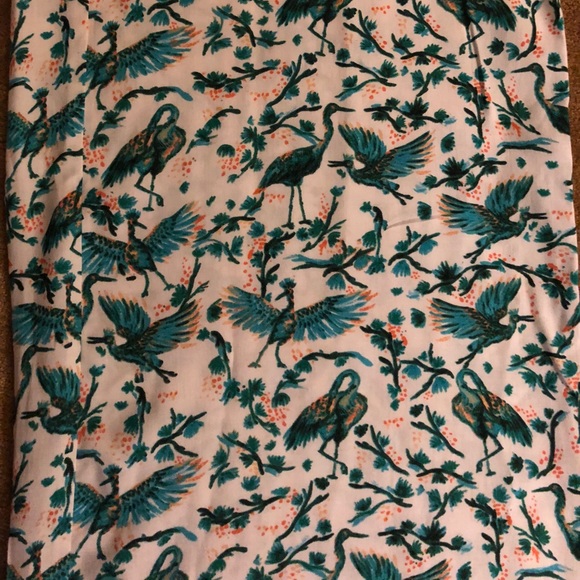 Onia Mila Crane Bird Print Pants - Picture 3 of 4